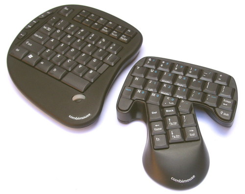 Combimouse, гибрид мышки и клавиатуры, запустил кампанию по краудсорсингу