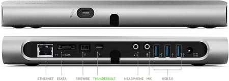 Computex 2012: Belkin показывает обновленный док Thunderbolt Express Dock и кабель Thunderbolt
