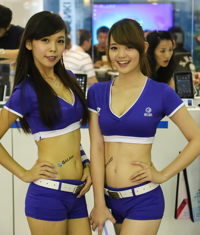 Computex 2013. Девушки с выставки