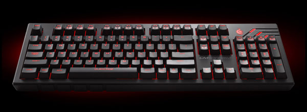 В клавиатуре Cooler Master CM Storm QuickFire Ultimate используются механические клавиши Cherry MX