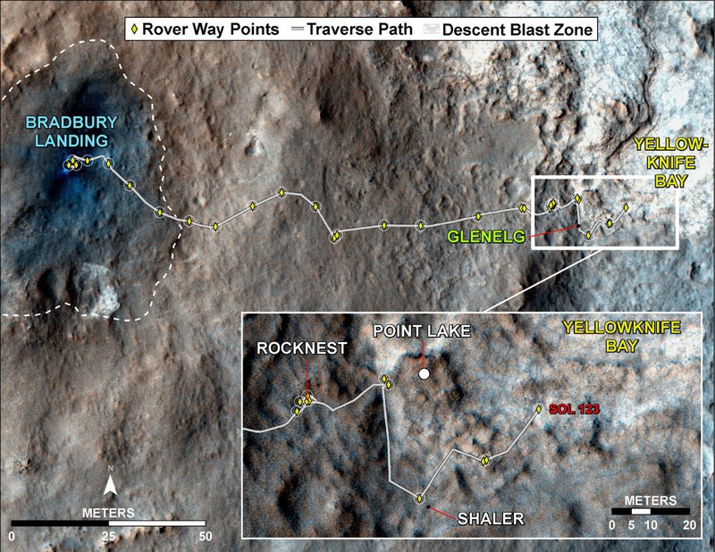 Curiosity вышел из отпуска