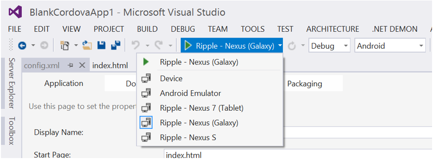Cвежее дополнение к Visual Studio для создания кроссплатформенных приложений на HTML и JavaScript image