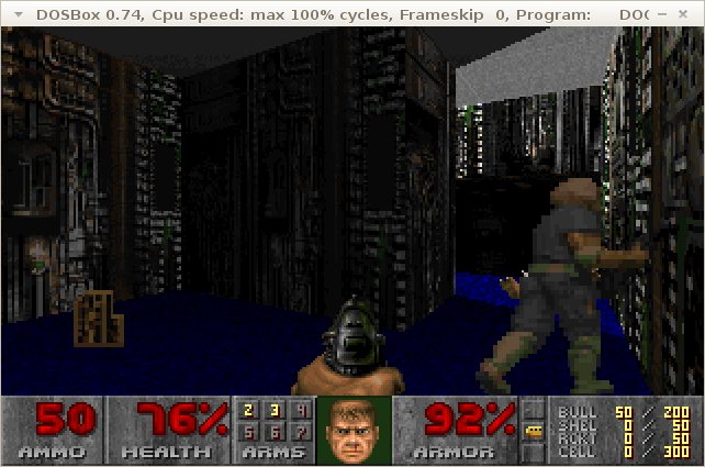 DOOM под DOSBox для маленькой компании