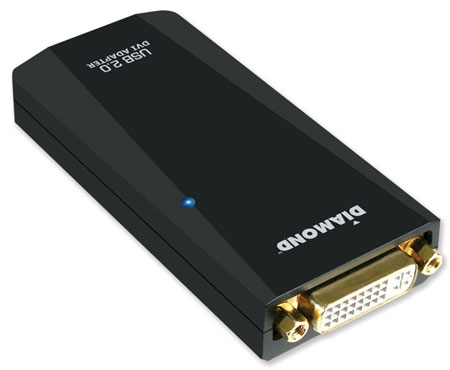 Diamond Multimedia выпускает адаптеры BVU165 и BVU165LT для подключения мониторов к портам USB