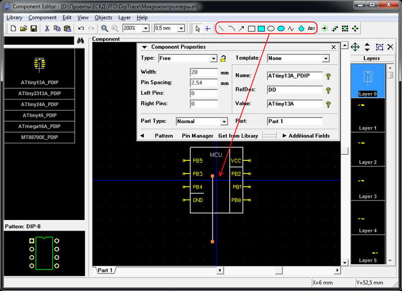DipTrace и ГОСТ. Библиотека УГО DipTrace и ГОСТ. Библиотека УГО