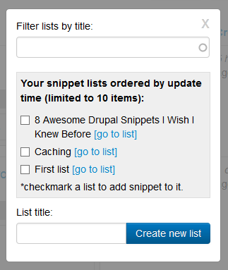 Dropbucket.org — хранилище сниппетов для Drupal image