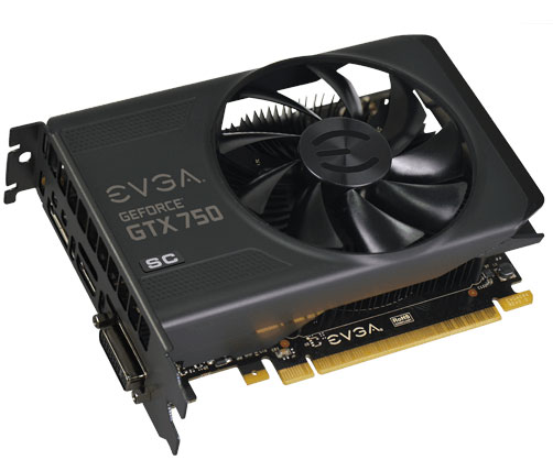 EVGA представила сразу восемь моделей 3D-карт GeForce GTX 750 Ti и GTX 750