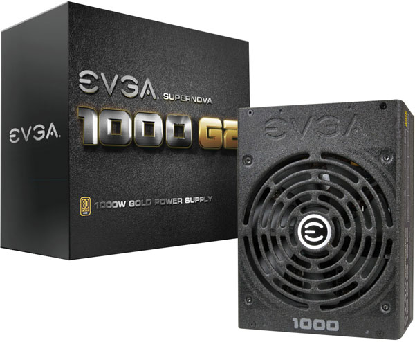 Представлен блок питания EVGA SuperNova 1000 G2 мощностью 1000 Вт