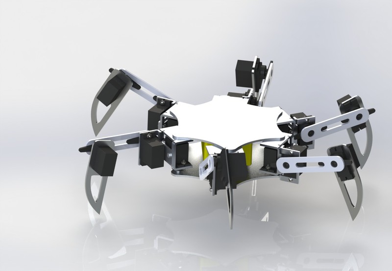 Ectognathus, робот хексапод на микро сервах своими руками Ectognathus, робот хексапод на микро сервах своими руками