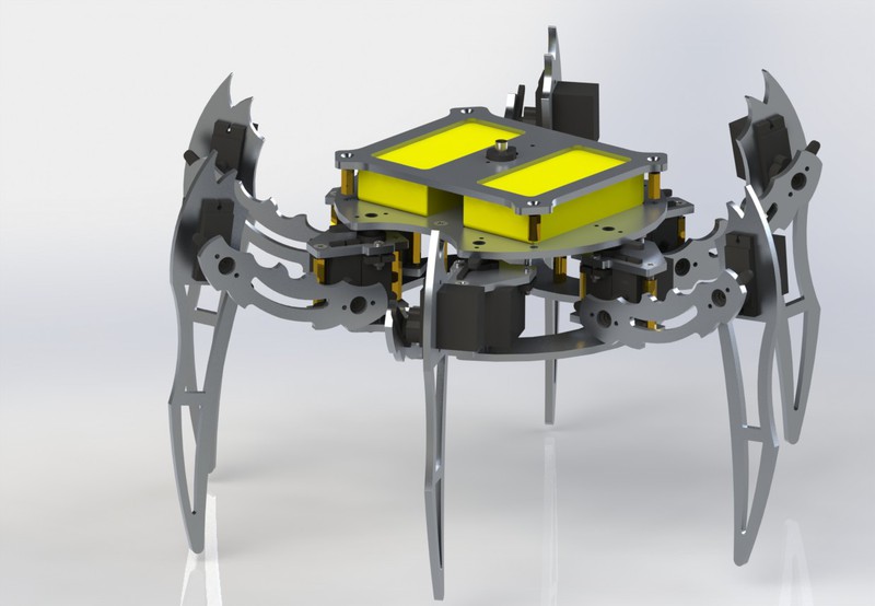 Ectognathus, робот хексапод на микро сервах своими руками Ectognathus, робот хексапод на микро сервах своими руками