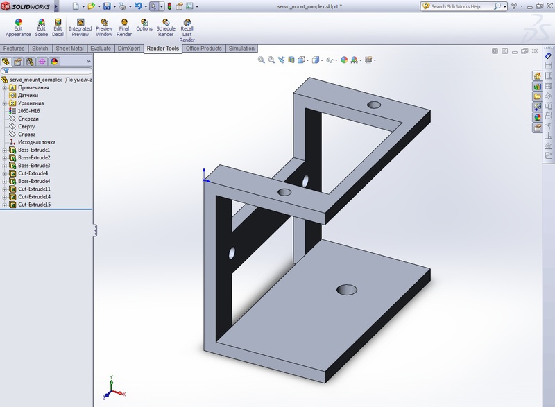 Ectognathus, робот хексапод на микро сервах своими руками Ectognathus, робот хексапод на микро сервах своими руками