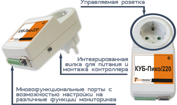 Ethernet контроллеры КУБ Пико от Технотроникс