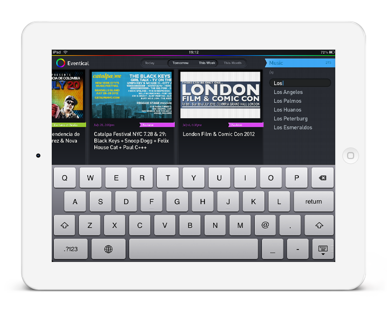 EventiCal — iPad календарь событий, о которых не пишут в афишах EventiCal — iPad календарь событий, о которых не пишут в афишах