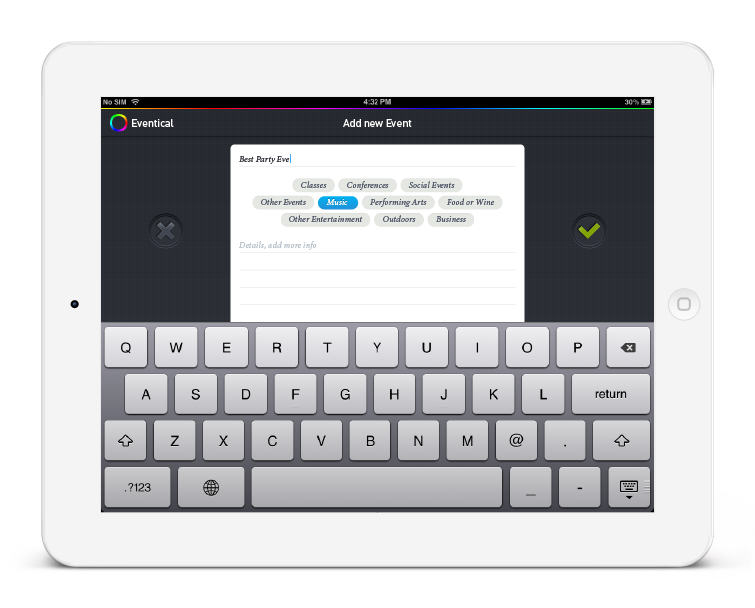 EventiCal — iPad календарь событий, о которых не пишут в афишах EventiCal — iPad календарь событий, о которых не пишут в афишах