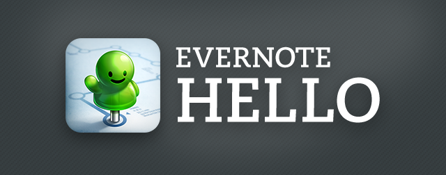Evernote Hello как возможность заглянуть в будущее Evernote