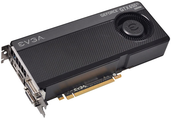 EVGA ставит на 3D-карту GeForce GTX 650 Ti Boost радиальный вентилятор и разгоняет ее GPU до 1137 МГц