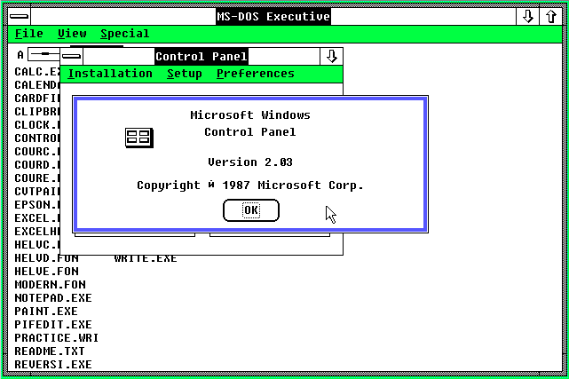 Excel для Windows 2.x по русски