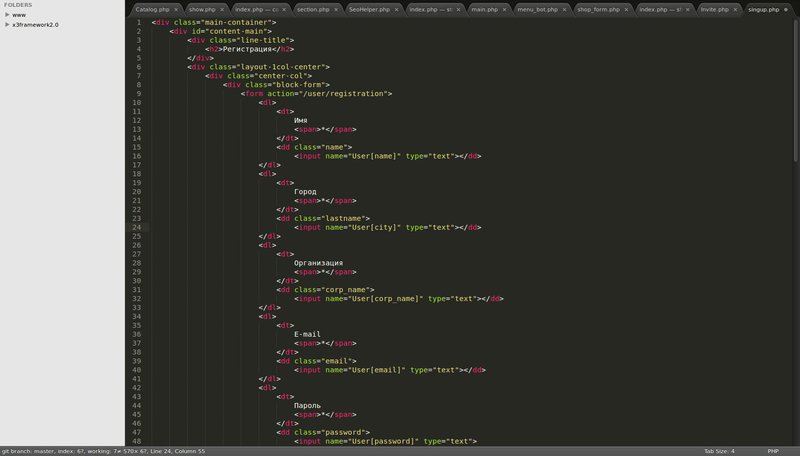 FaceCode. Плагин для SublimeText2(Linux OS)