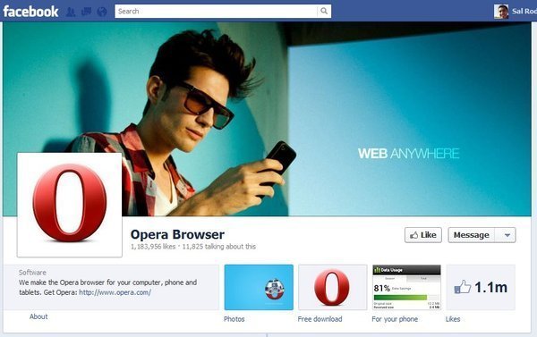 Facebook покупает Оперу?