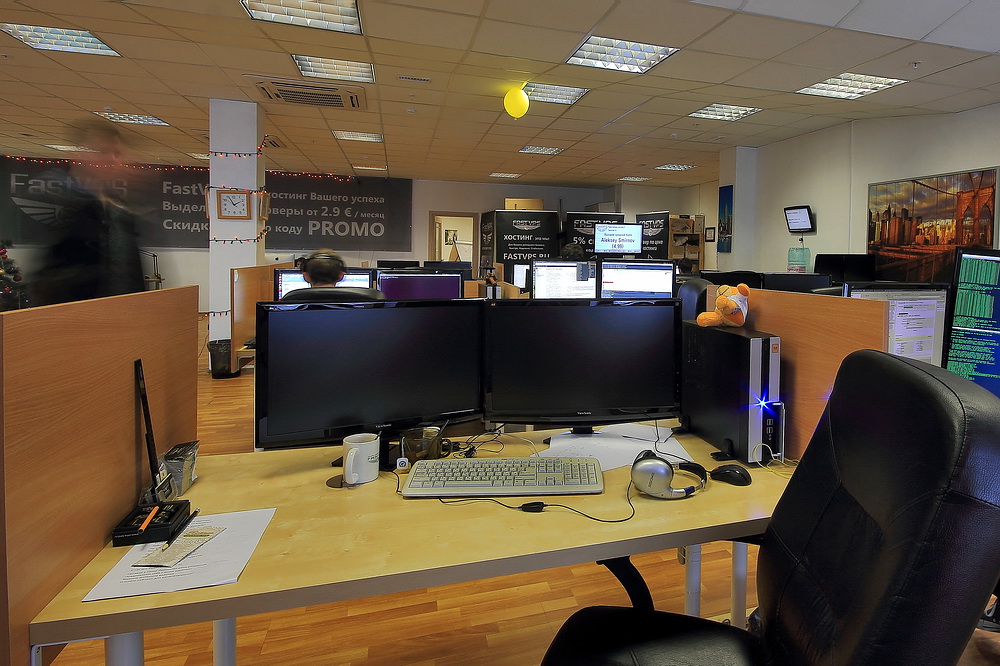 FastVPS.ru — офис компании в Санкт Петербурге