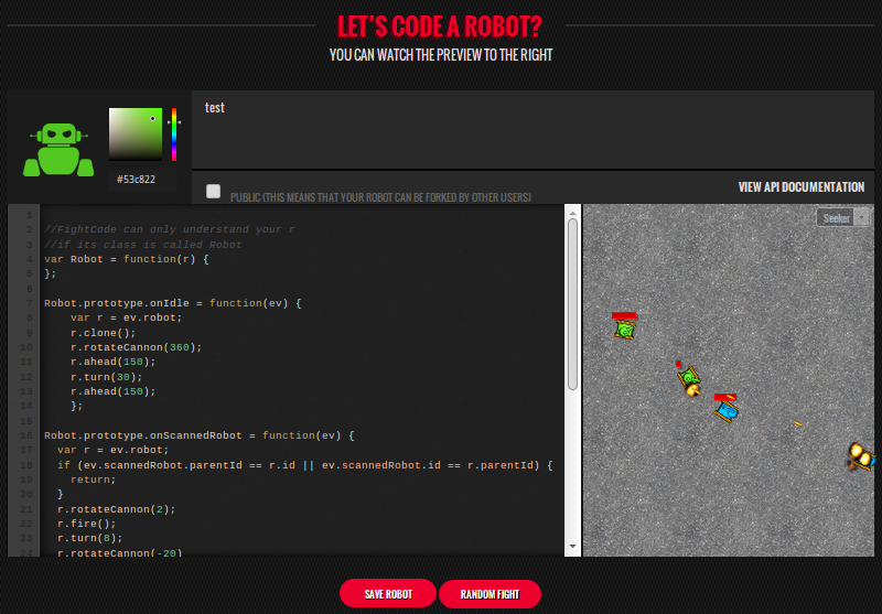 FightCode: танковые войны на JavaScript