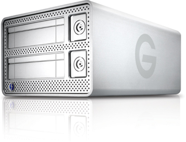 G-Technology объединяет в серию Evolution стыковочную станцию с интерфейсом Thunderbolt и внешние жесткие диски