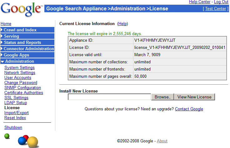 GSA: Препарируем Google Search Appliance в виртуальной машине