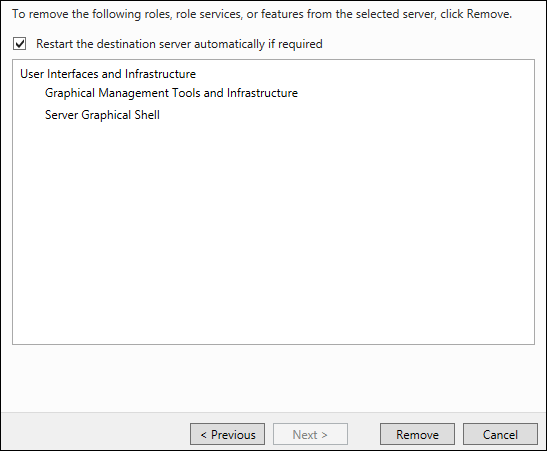GUI, не GUI — или как включить и отключить графический интерфейс в Windows Server 2012 GUI, не GUI — или как включить и отключить графический интерфейс в Windows Server 2012