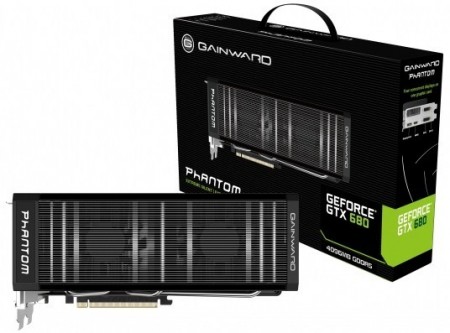 Видеокарта Gainward GeForce GTX 680 Phantom 4 ГБ