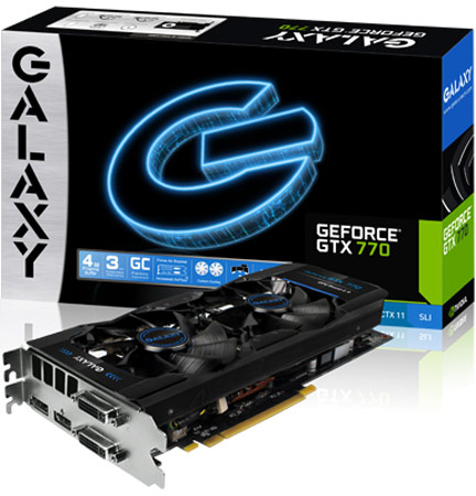 Цена 3D-карты Galaxy GeForce GTX 770 GC 4 GB равна $460