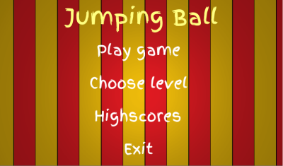 GameDev как хобби Главное меню, начало игры