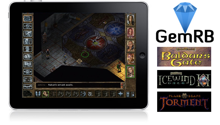 GemRB — играем в игры серии Baldurs Gate, Icewind Dale и Planescape: Torment на iPhone и iPad