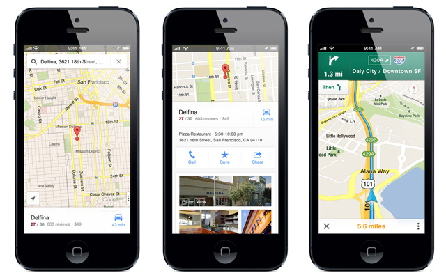 Google Maps для iOS