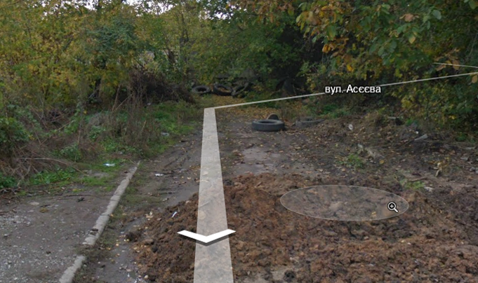 Google Street View в Донецке