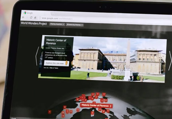 Google World Wonders Project собрал вместе чудеса света Google World Wonders Project собрал вместе чудеса света