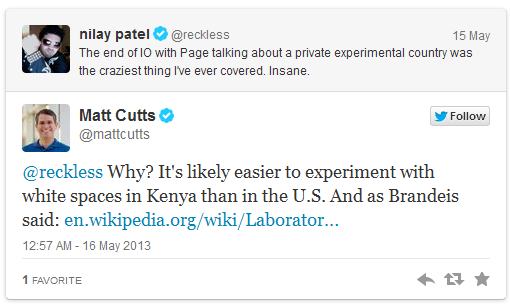 Google продвигает проект подключения удаленных регионов Африки и Юго Восточной Азии к сети Интернет