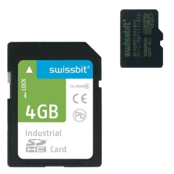 В состав демонстрационной установки входит карта памяти Swissbit S-200 и файловая система HCC SafeFAT 
