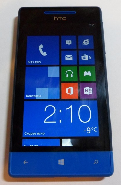 HTC 8s, первые впечатления