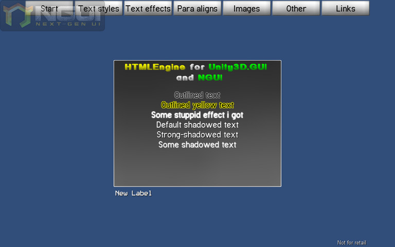 HTML в Unity3D или как скрестить ежа с ужом