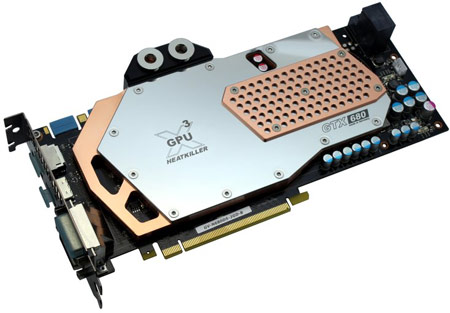 Первый водоблок для GeForce GTX 680 стоит $130