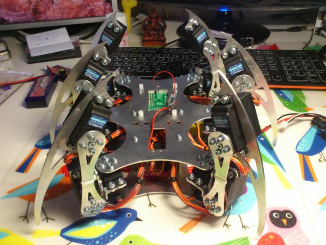 Hexapod робот под управлением ROS Hexapod робот под управлением ROS