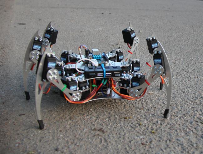 Hexapod робот под управлением ROS