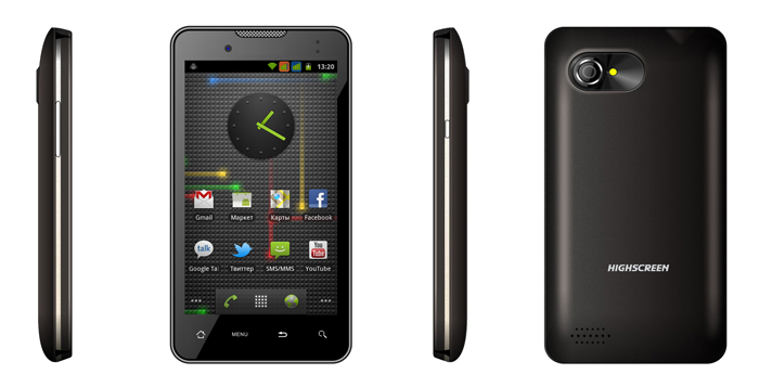 Highscreen Yummy Duo – новый Android смартфон с поддержкой двух SIM карт