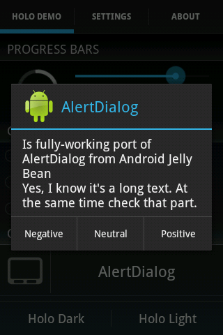 HoloEverywhere Screenshot 2