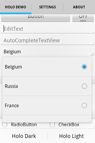 HoloEverywhere Screenshot 7