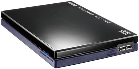 I-O DATA оснащает внешний накопитель HDPC-UTNS интерфейсом USB 3.0