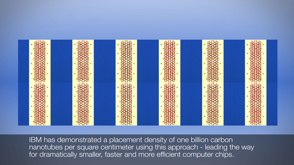 IBM разместила более 10 тыс. углеродных нанотрубок на микросхеме