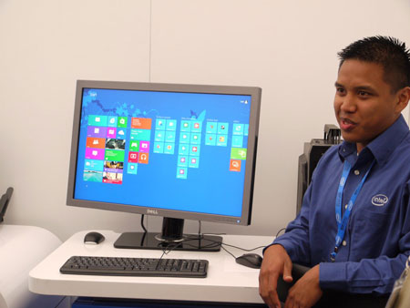 IDF 2012, день второй: Advanced Technologies Zone, как использовать Windows 8 на обычных ПК