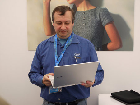 IDF 2012, день второй: Advanced Technologies Zone, ультрабуки Acer Aspire S7 и NEC LaVie Z