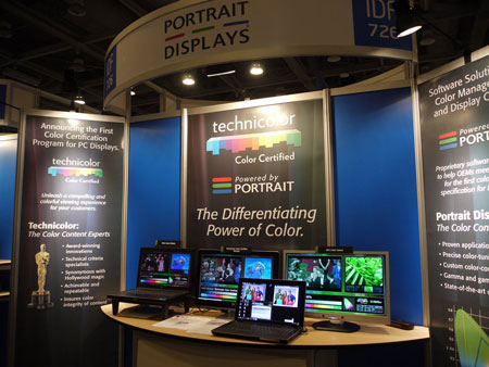 IDF 2012, выставка: Huawei, DTS и Portrait Displays